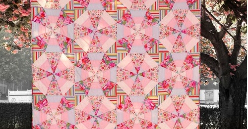 Whirl Kaleidoscope Quilt Pattern