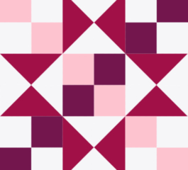 Chained Star Block Pattern