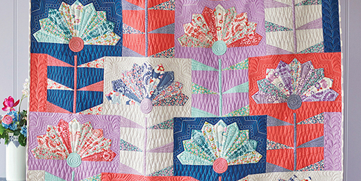 Fan Flower Quilt pattern