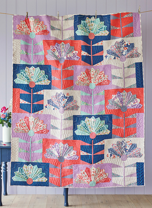 Fan Flower Quilt pattern