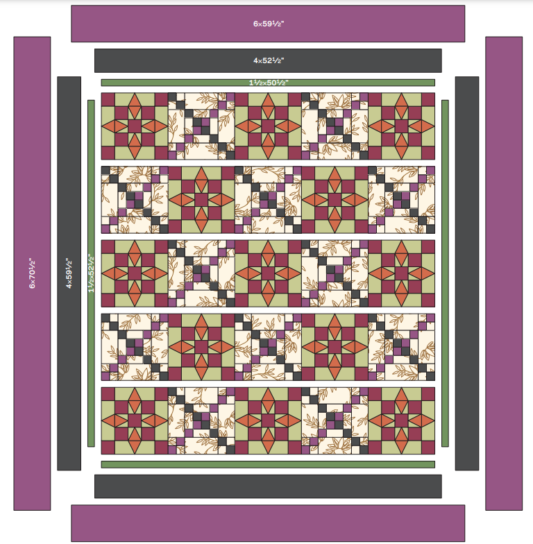 Garden Paths Quilt Pattern