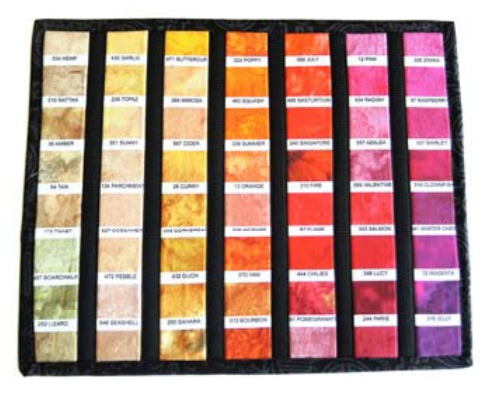 Watercolor Palette Placemats Pattern