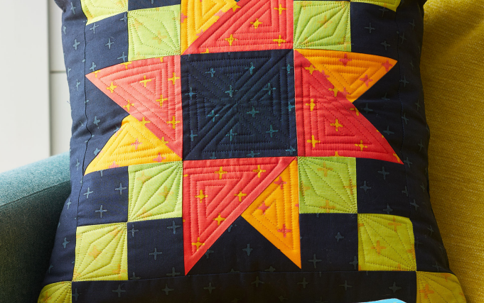 Starburst Pillow Pattern