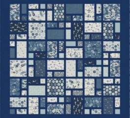 Indigo Quilt Free Pattern