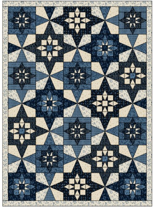 Northern Star Quilt Pattern