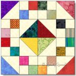 Four Block Quilt Free Pattern