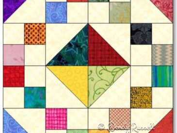 Jewel Box Block Free Pattern