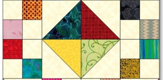 Jewel Box Block Free Pattern