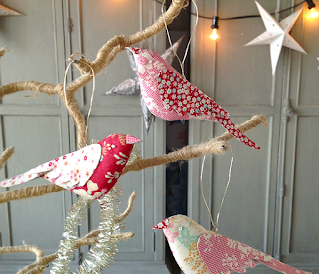 Christmas Bird ornaments