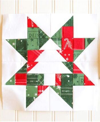 Christmas Tree Star Block