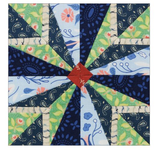 Betty’s Bloom Quilt Block