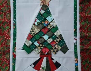 Prairie Point Christmas Tree Quilt