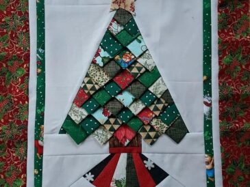 Prairie Point Christmas Tree Quilt