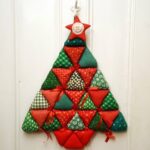 No-Sew “Quilted” Christmas Tree Pattern