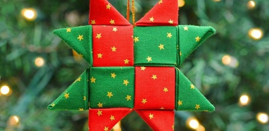 Scandi Stars Christmas Decoration Pattern