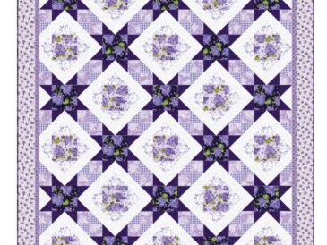 Rosy Stars Quilt Pattern PDF