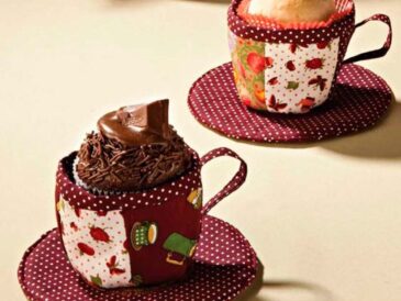 Patchwork Cup Free Pattern