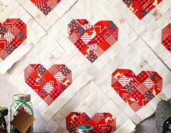 Scrappy Heart Block Pattern