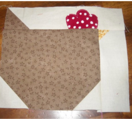 Chicken Quilt Block Tutorial