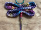 Crochet Dragonfly Keychain – Free Pattern and Tutorial
