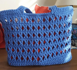 Beautiful Crochet Tote Bag – Free Pattern for Beginners