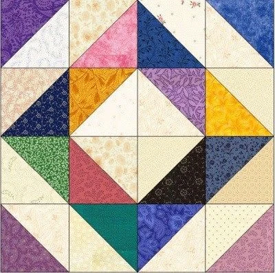 Depression Block Quilt Free Pattern