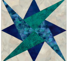 Starry Path Block Pattern