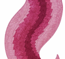 Spicy Spiral Table Runner – Free Tutorial