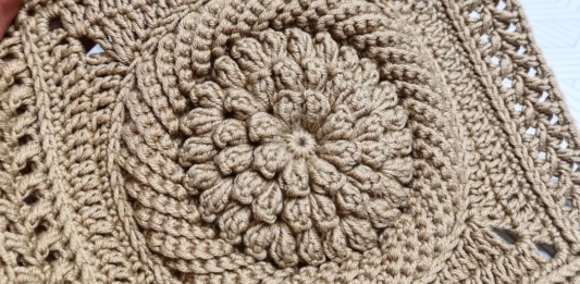 Crochet Wonder Square – Free Pattern