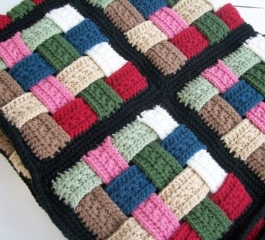 Woven Afghan Free Pattern – Easy Step-by-Step Tutorial