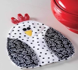 Chicken Pot Holder Tutorial