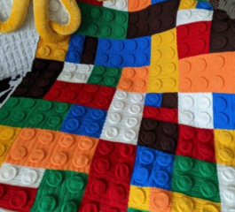 Lego Blanket Pattern – Free Crochet Tutorial