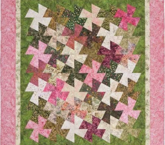 Twister SquareDance Quilt Pattern