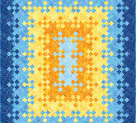 Blooming Nine Patch Quilt