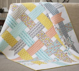 Ribbon Box Quilt Free Pattern