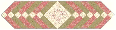Braided Table Runner Quilt Pattern