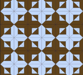 Repeating Cross Quilt Block Tutorial
