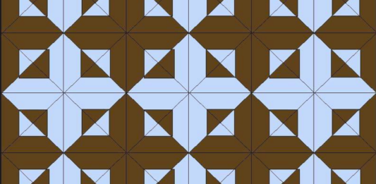 Repeating Cross Quilt Block Tutorial