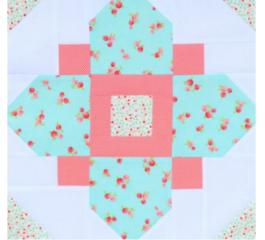Quatrefoil Quilt Block Tutorial