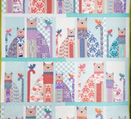 Cat & Bird Quilt Pattern