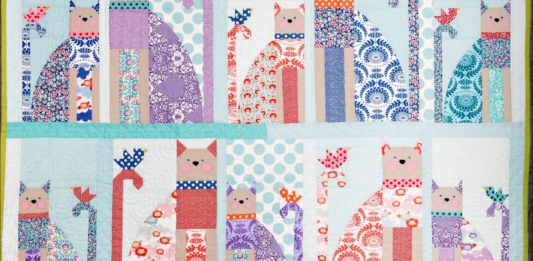 Cat & Bird Quilt Pattern