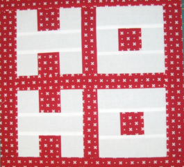 Ho Ho Quilt Block Free Pattern