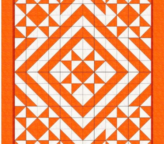 Stars Over Scott Quilt Free Pattern