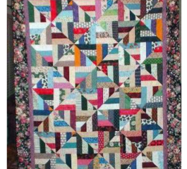 Strip Twist Quilt Pattern