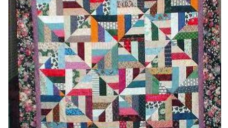 Strip Twist Quilt Pattern