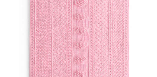 Aran Hearts Throw – Free Crochet Pattern