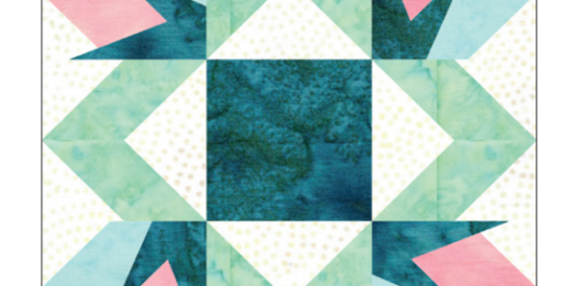 Block Busters – Glistened Quilt Block