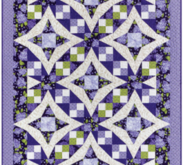 Pansies In Paradise Quilt Pattern