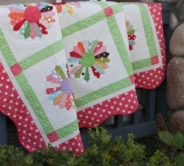 Dresden Plate Quilt Free Pattern