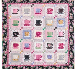 Teacup Quilt Block Pattern